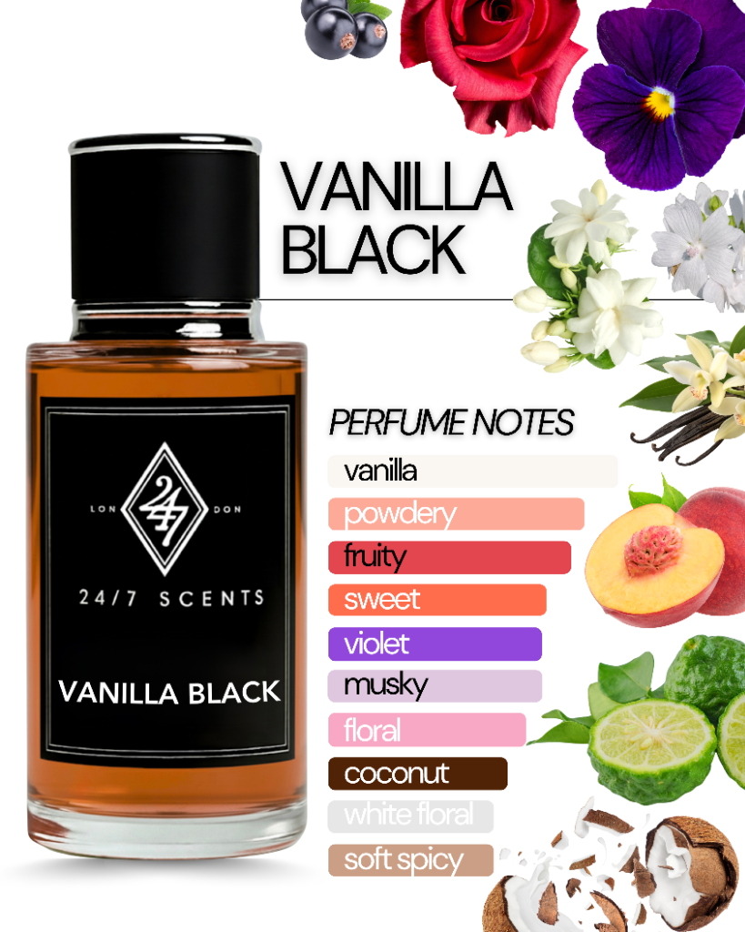 247Scents Vanilla Black Perfume Notes