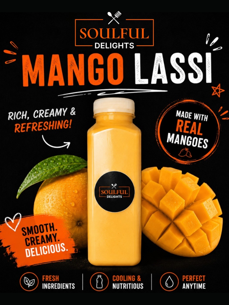 Soulful Delights Mango Lassi Campaign
